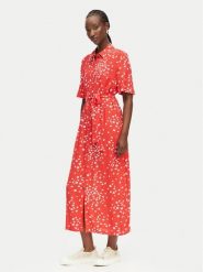 Roxy Sukienka koszulowa Island Escape ERJWD03865 Czerwony Regular Fit. Czerwone sukienki damskie Roxy, bez wzorów, z wiskozy, bez ramiączek. Za 339.99 zł.