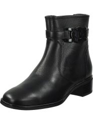 Ara Shoes Skórzane botki w kolorze czarnym na obcasie rozmiar: 40. Czarne botki damskie Ara Shoes, ze skóry, eleganckie, bez obcasa, na obcasie, bez zapięcia. Za 306.01 zł.