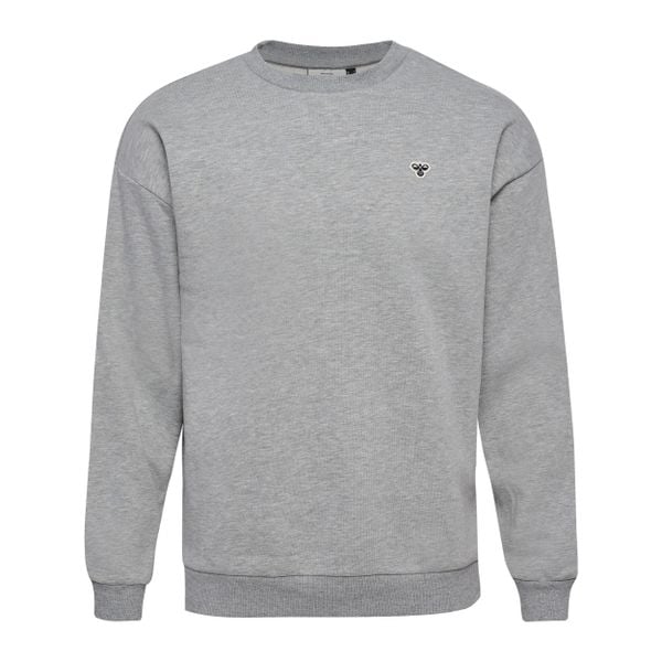 Luźna bluza z okrągłym dekoltem Hummel Bee. Niebieskie bluzy damskie Hummel, xl, z aplikacjami, z bawełny, bez kaptura. Za 222.75 zł.