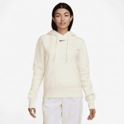Bluza na co dzień damska Nike HF6839133. Białe bluzy damskie Nike, xs, bez wzorów, z polaru, z kapturem. Za 442.00 zł.