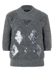 More & More Sweter w kolorze szarym rozmiar: 38. Szare swetry klasyczne damskie More & More, bez kołnierzyka. Za 138.87 zł.