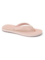 Reef Skórzane japonki "Ojai Classic Slim" w kolorze jasnoróżowym rozmiar: 42,5. Różowe klapki damskie Reef, bez wzorów, z otwartym noskiem, bez obcasa, bez zapięcia. Za 228.38 zł.