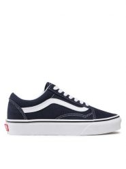 Vans Tenisówki Old Skool VN0A5JMI4W61 Granatowy. Niebieskie trampki damskie Vans, bez wzorów, z materiału, bez zapięcia. Za 229.99 zł.