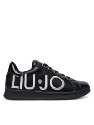Liu Jo Sneakersy Ginny 01 4F5007 EX014 S Czarny. Czarne buty sportowe dziewczęce Liu Jo, ze skóry, bez zapięcia. Za 329.99 zł.
