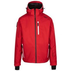4090 Dlx Graham Kurtka narciarska wodoodporna czerwona. Czerwone kurtki damskie DLX, na zimę, l, bez wzorów, z puchu, bez kaptura. Za 573.99 zł.