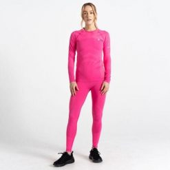 Legginsy termoaktywne damskie DARE2B Baselayer. Czerwone legginsy damskie Dare 2b, xs, bez wzorów, z elastanu. W wyprzedaży za 68.00 zł.