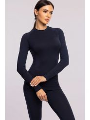 Spaio Koszulka termiczna "Play" w kolorze granatowym rozmiar: XL. Niebieskie koszulki damskie Spaio, xl, bez wzorów, z materiału, bez kołnierzyka, bez ramiączek. Za 208.99 zł.