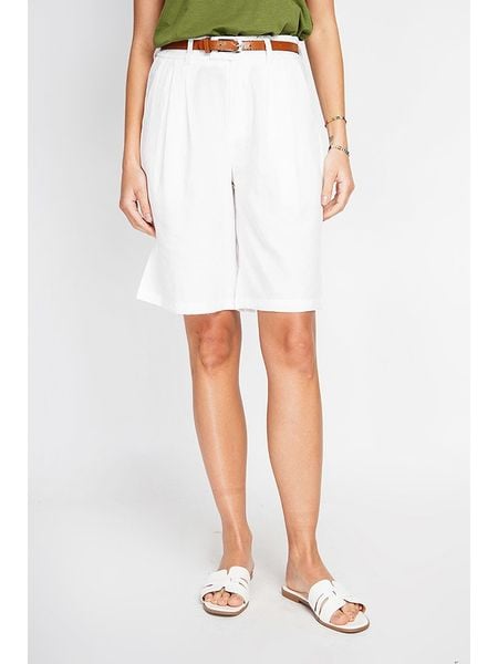 William de Faye Bermudy w kolorze białym rozmiar: 40. Białe szorty damskie William de Faye, bez wzorów, z standardowym stanem. Za 92.42 zł.