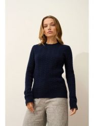 Just Cashmere Kaszmirowy sweter "Alice" w kolorze granatowym rozmiar: M. Niebieskie swetry klasyczne damskie Just Cashmere, m, z kaszmiru, bez kołnierzyka. Za 456.99 zł.