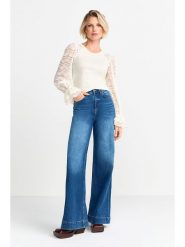 Rich & Royal Bluzka w kolorze kremowym rozmiar: M. Brązowe bluzki damskie Rich & Royal, m, bez wzorów, z koronki, bez kołnierzyka, bez ramiączek. Za 182.72 zł.