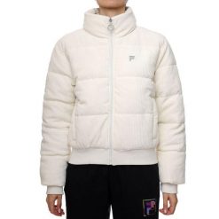 Damska kurtka puchowa Fila Corleone. Białe kurtki damskie Fila, xs, bez wzorów, z bawełny, bez kaptura. Za 376.00 zł.