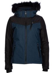 Peak Mountain Kurtka narciarska "Armate" w kolorze granatowym rozmiar: XL. Niebieskie kurtki sportowe damskie Peak Mountain, m, bez wzorów, z materiału, bez kaptura. Za 543.99 zł.