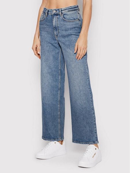 ONLY Jeansy Juicy 15234743 Niebieski Relaxed Fit. Niebieskie jeansy damskie Only. Za 140.99 zł.