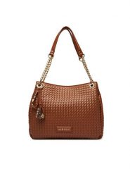 Valentino Torebka Gea VBS9UC02 Brązowy. Brązowe torebki klasyczne damskie Valentino, ze skóry, bez dodatków. Za 819.99 zł.