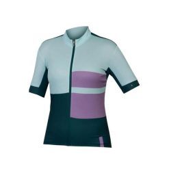 Koszulka rowerowa damska Endura FS260 Print W. Fioletowe koszulki damskie ENDURA, bez wzorów, bez kołnierzyka, bez ramiączek. Za 299.99 zł.