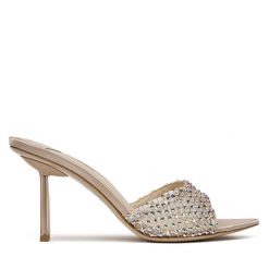 Klapki Le Silla. Brązowe klapki damskie LE SILLA, bez wzorów, bez obcasa, bez zapięcia. Za 2,259.00 zł.