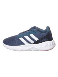 Adidas Buty "NEBZED" w kolorze granatowym do biegania rozmiar: 36. Niebieskie obuwie sportowe damskie Adidas, bez zapięcia, do biegania. Za 210.45 zł.