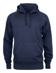 Clique Bluza z kapturem unisex Helix z mieszanki bawełny – dark navy. Niebieskie bluzy damskie CLIQUE, m, bez wzorów, z bawełny, z kapturem. Za 307.48 zł.