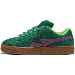 Adidasy Puma Suede Xl, Dla obu płci. Zielone obuwie sportowe damskie Puma, z syntetyku, bez zapięcia, na fitness i siłownię, Puma Suede. W wyprzedaży za 690.00 zł.