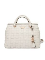 Guess Torebka Sandy HWWG84 18060 Écru. Kuferki damskie Guess, z aplikacjami, ze skóry, bez dodatków. Za 799.99 zł.