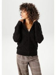 Aniston Kardigan w kolorze czarnym rozmiar: 38. Czarne kardigany damskie Aniston, bez wzorów. Za 56.93 zł.