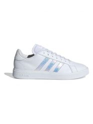 Adidas Sneakersy "Court Base 2.0" w kolorze białym rozmiar: 37 1/3. Białe obuwie sportowe damskie Adidas, bez zapięcia. Za 152.98 zł.