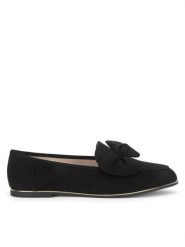 Clara Barson Baleriny WFA2806-1 Czarny. Czarne balerinki damskie Clara Barson, bez wzorów, z materiału. Za 69.99 zł.