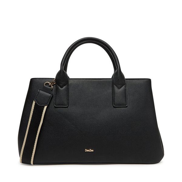 Torebka DeeZee. Czarne kuferki damskie DeeZee, bez wzorów, bez dodatków. Za 149.99 zł.