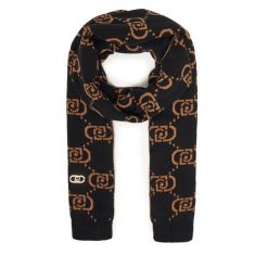 Szalik Liu Jo. Czarne szaliki damskie Liu Jo, bez wzorów. Za 299.99 zł.
