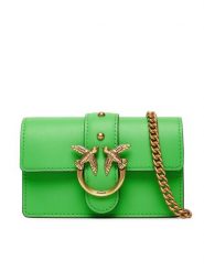 PINKO Torebka Love One Micro C . AI 24-25 PCPL 100064 A0F1 Zielony. Zielone torebki wieczorowe damskie Pinko, bez wzorów, ze skóry, bez dodatków. Za 749.99 zł.