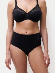 Chantelle Figi klasyczne z wysokim stanem Norah C13F30 Czarny. Czarne figi Chantelle, bez wzorów, z syntetyku. Za 159.99 zł.