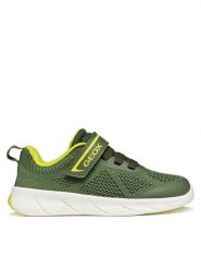 Geox Sneakersy J Foot-Run Boy J65PDB 06K9J C0914 D Zielony. Zielone buty sportowe chłopięce Geox, z materiału, bez zapięcia. Za 299.99 zł.