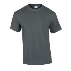 Ultra Bawełniana Koszulka Unisex Dla Dorosłych. Brązowe bluzki damskie GILDAN, xl, bez wzorów, z bawełny, sportowe, bez kołnierzyka, bez ramiączek. Za 34.99 zł.