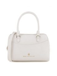 Beverly Hills Polo Club Torebka BHPC-C-006-07 Beżowy. Brązowe kuferki damskie Beverly Hills Polo Club, bez wzorów, z tworzywa sztucznego, bez dodatków. Za 219.99 zł.
