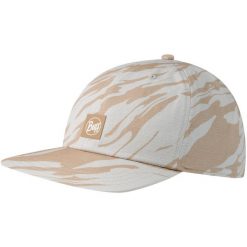 Czapka z daszkiem BUFF PACK BASEBALL CAP ACES SAND. Żółte czapki z daszkiem damskie Buff, na lato, bez wzorów, z bawełny. Za 169.90 zł.