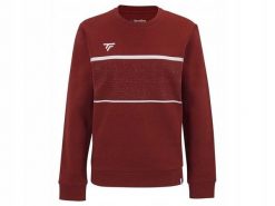 Bluza damska lifestyle Tecnifibre Team Sweater. Czerwone bluzy damskie TECNIFIBRE, xl, bez wzorów, z bawełny, bez kaptura. Za 199.00 zł.