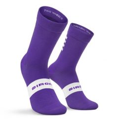 Skarpetki rowerowe Kolarstwo Siroko S1 Purple. Fioletowe skarpetki damskie SIROKO, bez wzorów, z elastanu. Za 67.00 zł.
