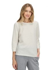 BETTY & CO Bluzka w kolorze kremowym rozmiar: XXL. Brązowe bluzki damskie Betty & Co, xxl, bez wzorów, bez kołnierzyka, bez ramiączek. Za 124.95 zł.