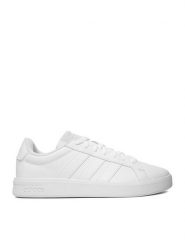 Adidas Sneakersy C-GRAND COURT 3.0 JP9110 Biały. Białe obuwie sportowe damskie Adidas, z materiału, bez zapięcia. Za 179.99 zł.