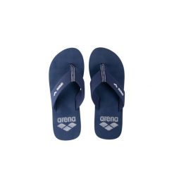 Japonki Arena Sand Thong. Niebieskie klapki damskie Arena, z bawełny, bez zapięcia, trekkingowe. Za 91.55 zł.
