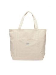 Guess Jeans Torebka M6GZ24 WHFZ1 Beżowy. Brązowe shopper bag Guess Jeans, z aplikacjami, z jeansu, bez dodatków. Za 290.99 zł.