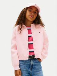 Tommy Hilfiger Sweter Graphic KB0KB10347 D Granatowy Regular Fit. Niebieskie swetry chłopięce Tommy Hilfiger, z bawełny, bez kołnierzyka. Za 369.99 zł.