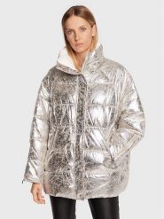 PINKO Kurtka zimowa Brunella 1 1G17Z5 A03G Srebrny Relaxed Fit. Szare kurtki damskie Pinko, na zimę, s, bez wzorów, z syntetyku, bez kaptura. Za 2,639.00 zł.