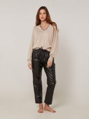 Rodier Sweter w kolorze beżowym rozmiar: XL. Brązowe swetry klasyczne damskie Rodier, xl, bez kołnierzyka. Za 242.95 zł.