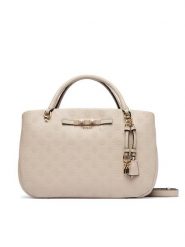 Guess Torebka HWPD22 25060 Kremowy. Białe kuferki damskie Guess, z aplikacjami, ze skóry, bez dodatków. Za 634.99 zł.