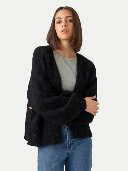 Vero Moda Kardigan Maybe 10273101 Czarny Oversize. Czarne kardigany damskie Vero Moda, l, bez wzorów, z syntetyku. Za 178.99 zł.