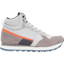 Buty trekkingowe damskie OBDH202Z - piaskowy beż ciemny. Brązowe obuwie trekkingowe damskie 4F, z gumy. Za 199.99 zł.