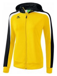 Erima Kurtka sportowa "Liga 2.0" w kolorze żółto-czarnym rozmiar: 34. Czarne kurtki sportowe damskie Erima, bez wzorów, z materiału, bez kaptura. Za 43.37 zł.