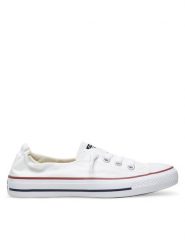 Converse Trampki Chuck Taylor All Star Shoreline Slip 537084C Biały. Białe trampki damskie Converse, bez wzorów, z materiału, bez zapięcia. Za 239.99 zł.