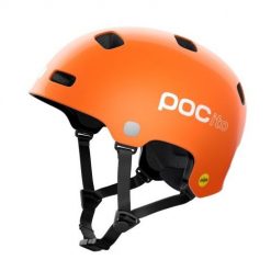 Kask POCito Crane MIPS Pomarańczowy dla dzieci od POC. Brązowe akcesoria rowerowe POC. Za 343.99 zł.
